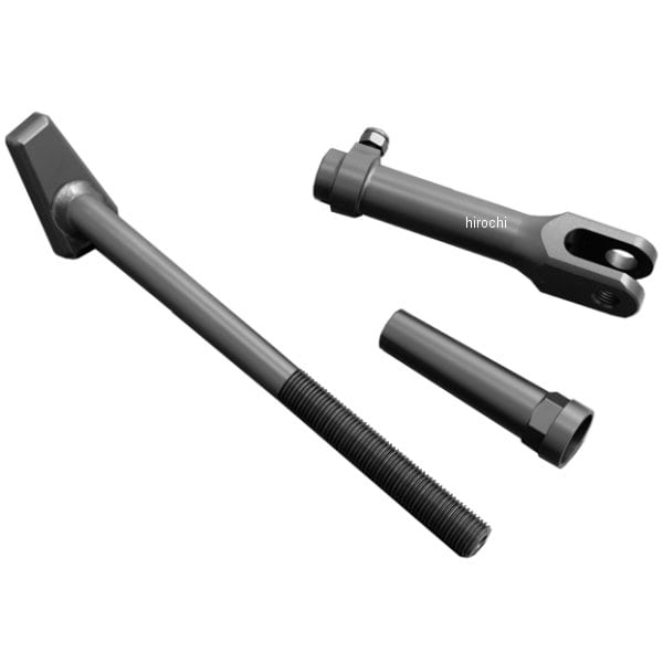 74-0071 ピーエムシー PMC DRAFT ステンレス アジャスタブルサイドスタンド Z1/Z2 黒