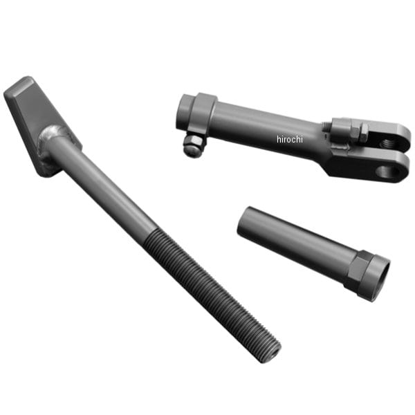 74-0078 ピーエムシー PMC DRAFT ステンレス アジャスタブルサイドスタンド GPZ750/900R 黒