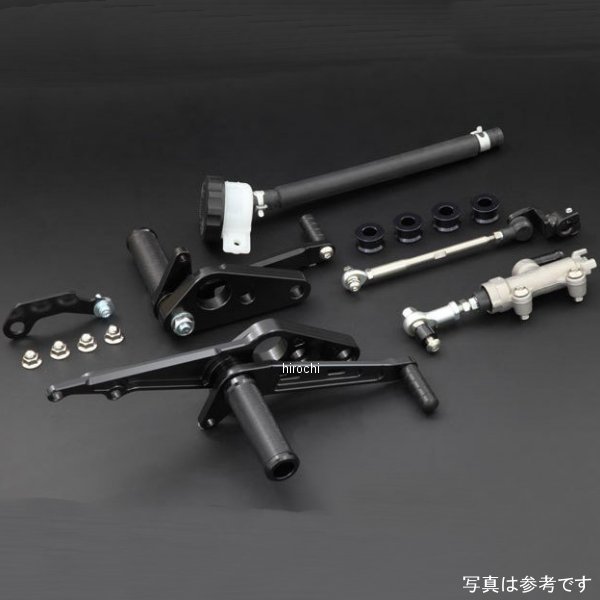 74-2014-5 ピーエムシー PMC ステップバー バックステップ T1 72年-80年 Z1、Z2、Z1R、Z1000、Z900、Z750 黒