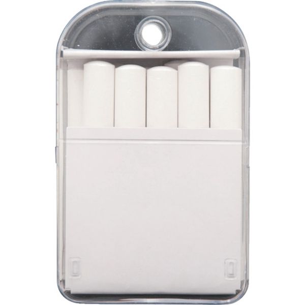 74141 825-2421 シンワ測定(株) シンワ 工事用チョーク 白10本入り プラケース付