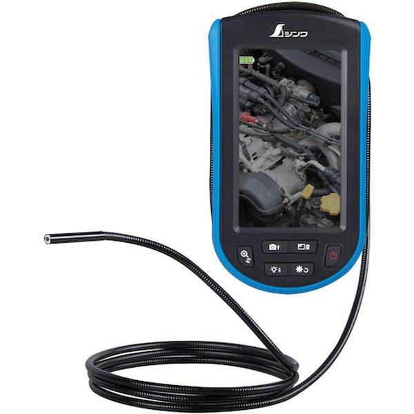 74190 シンワ測定(株) シンワ モニタリングスコープ E 3m φ5.2 ポータブル4.3インチ液晶