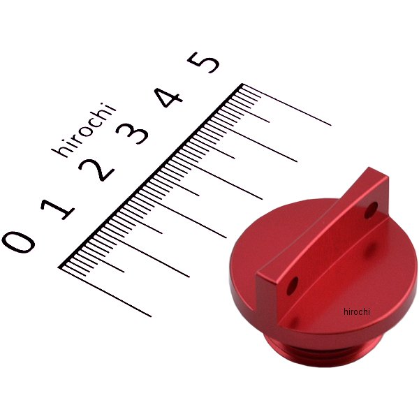 デイトナオイルフィラーキャップ 赤 M20×P1.5