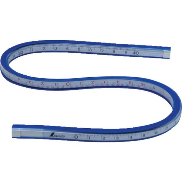 74845 816-4188 シンワ測定(株) シンワ 自在曲線定規目盛付40cm