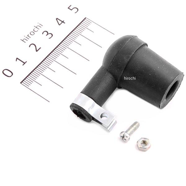 751-0500300 キタコ プラグキャップ ブラック ラバー製 汎用