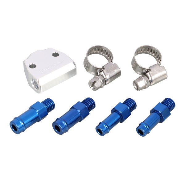 752-0500560 キタコ 油温計フィッティングKIT 汎用 シルバー