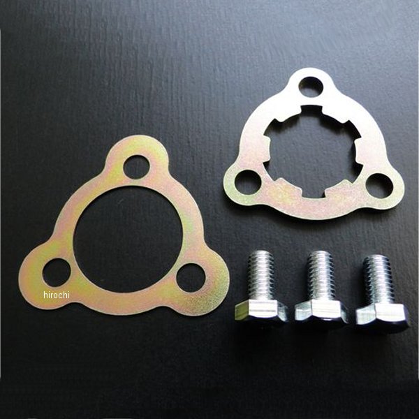 7552 ビーアールシー BRC フロントスプロケット取付用フィキシングプレートセット 5点 70年-77年 GT380全機種