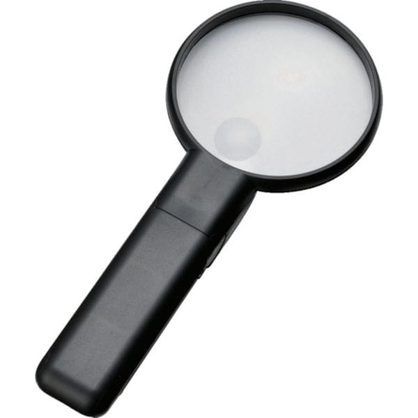 75755 783-2184 シンワ測定(株) シンワ ルーペ A-7 90mm 2重焦点 スタンドライト付