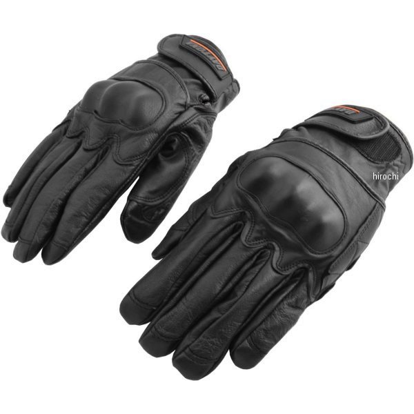 76366 ヘンリービギンズ HenlyBegins ゴートスキングローブ プロテクションタイプ 黒 サイズM