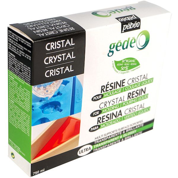 766143 556-8805 バイオベース・クリスタルレジンキット750ml( 主剤500ml＋硬化剤250ml)