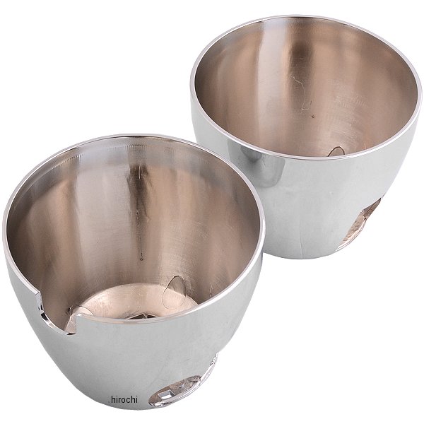 77-2026C マッドマックス MAD MAX メーターカバー ロアー ゼファー400、バリオス250 メッキ 2個入り