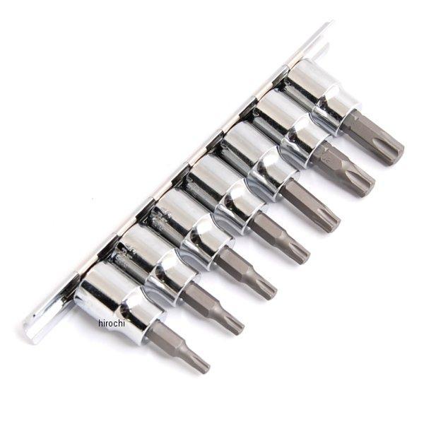 77022 デイトナ ヘクサロビュラ穴用 トルクス(R) ソケットセット