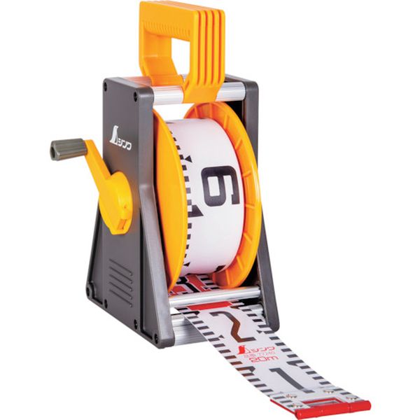 77215 423-8570 シンワ測定(株) シンワ ロッドテープ ガラス繊維製 20m巾60mm リール付 JIS