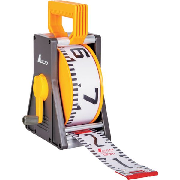 77216 423-8582 シンワ測定(株) シンワ ロッドテープ ガラス繊維製 30m巾60mm リール付 JIS