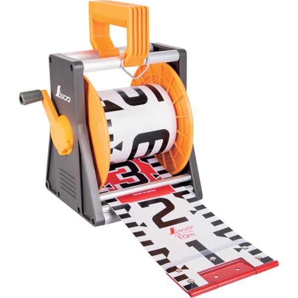 77218 423-8574 シンワ測定(株) シンワ ロッドテープ ガラス繊維製 10m巾120mm リール付 JIS