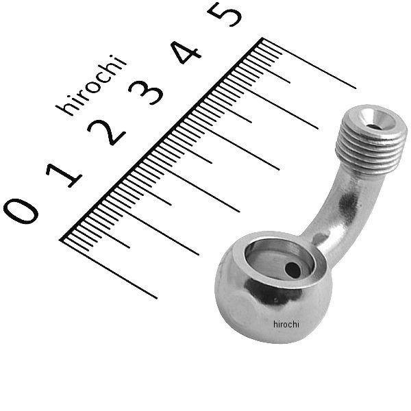 773-0000050 キタコ バンジョーアダプター ブレーキホースフィッティング Eタイプ STR/90° スーパーテフロンステンメッシュ用