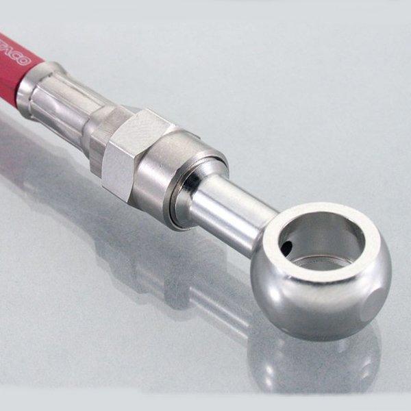 773-0500200 キタコ ブレーキホースフィッティング ストレートボルト (ステンレス) スーパーテフロンステンメッシュ用