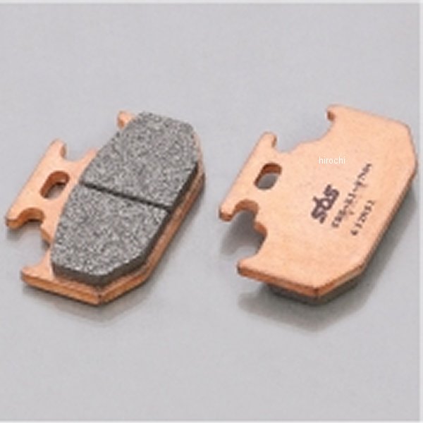 777-0632077 632RSI キタコ SBS ブレーキパッド フロント/リア 89年以降 ヤマハ、スズキ、カワサキ シンターメタル
