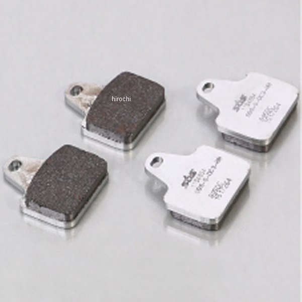 777-0805081 805DC キタコ SBS ブレーキパッド フロント/リア アコサットキャリパー用 カーボン