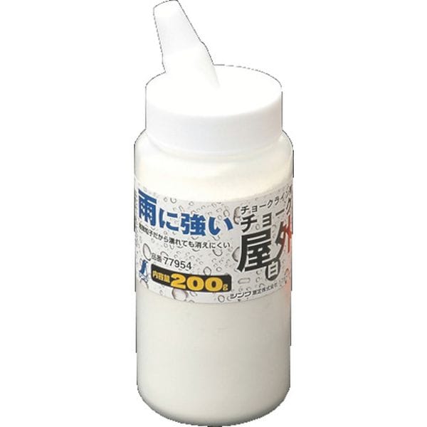 77954 816-4493 シンワ測定(株) シンワ チョーク チョークライン用 屋外白 200g