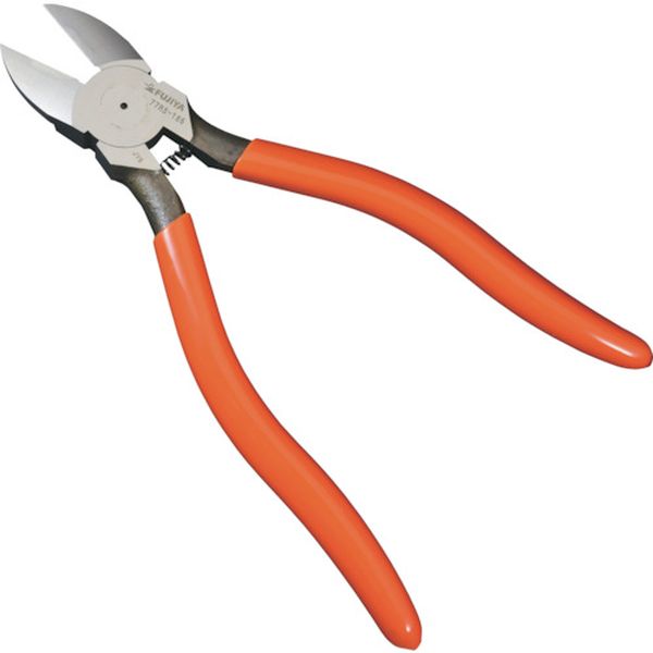 77RS185 254-3956 フジ矢(株) フジ矢 電工VAニッパ(ラウンド刃・バネ付き)