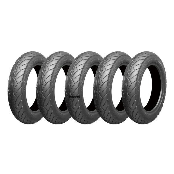 784101 NBS バイクパーツセンター BPCタイヤ 80/90-10 TL L-637 5本セット