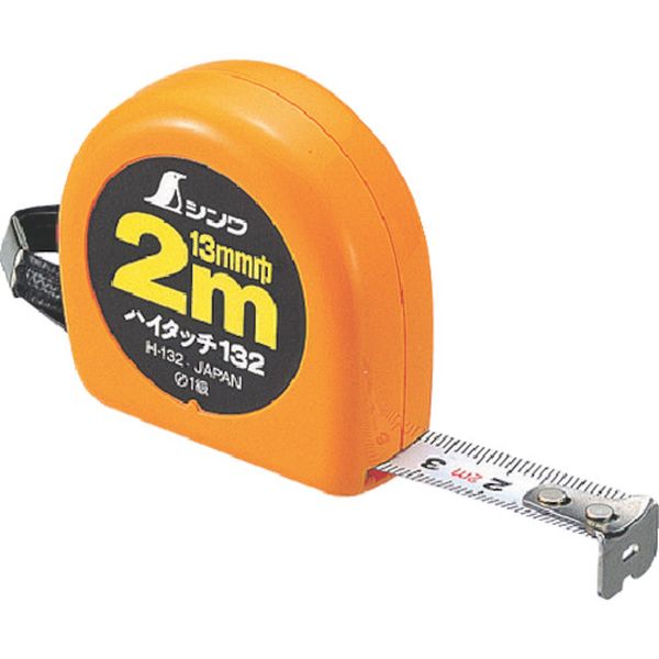 78002 756-9483 シンワ測定(株) シンワ コンベックス フリータイプ ハイタッチ H-132