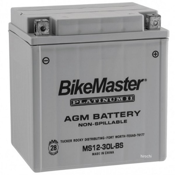 780728 バイクマスター BikeMaster AGM バッテリー YTX30L-BS互換