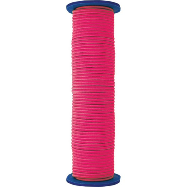 78564 816-4600 シンワ測定(株) シンワ ゴム水糸 リール巻 蛍光ピンク 30m
