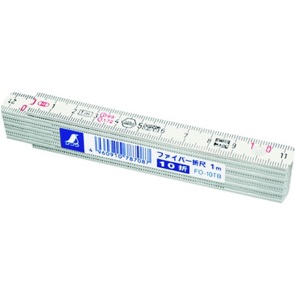 78708 159-1466 シンワ測定(株) シンワ ファイバー折尺10折バラ