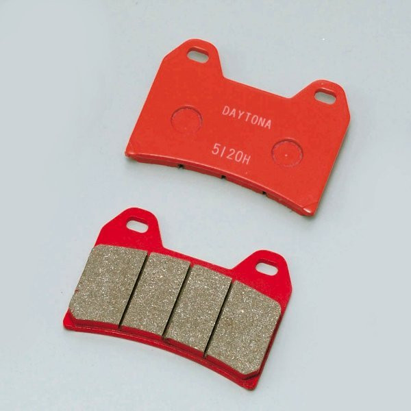 デイトナ ブレーキパット フロント 赤パッド インパルス400 DUCATI M620 ST3 ST4S