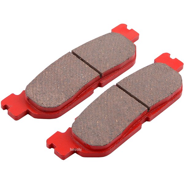 79821 デイトナ ブレーキパット 赤パッド TRICKER/S TW200 TW225 セロー225WE