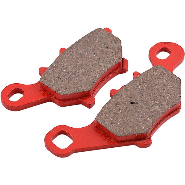 79824 デイトナ ブレーキパット 赤パッド グランドAXIS100 リモコン JOG ZR ZII〈5SW4.6, 8〉