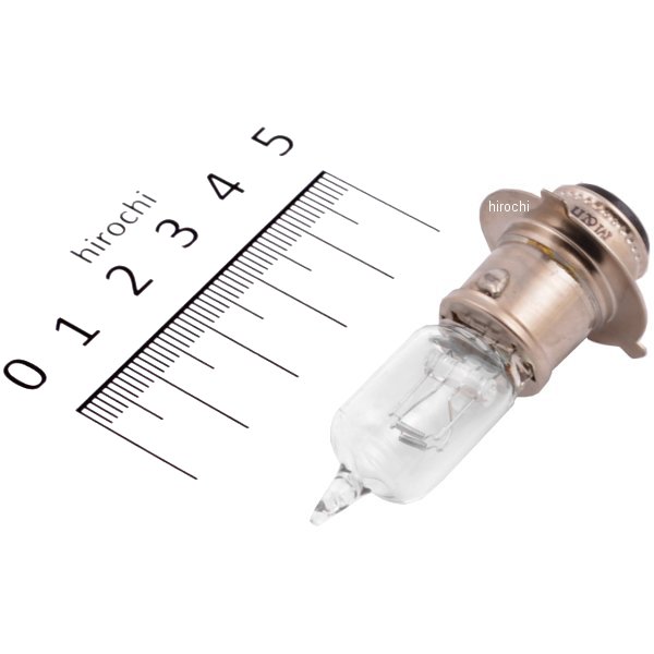 7C M&H マツシマ PH8 スタンダードハロゲンヘッドライトバルブ 1個入り ブリスターパック 6V35/35W クリア