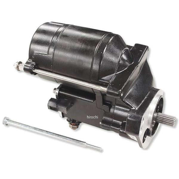 80-1001 ガッツクローム 1.4kwハイパフォーマンススターター 90年-06年 ビッグツイン パウダーブラック