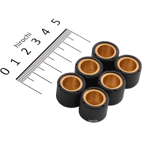 802101 NBS バイクパーツセンター ウェイトローラー ディオ (AF27、AF34、AF35) 6.5g 6個入り