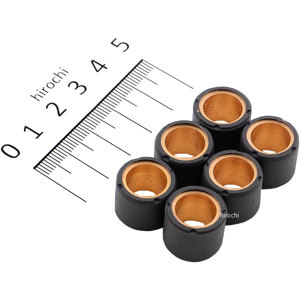 802103 NBS バイクパーツセンター ウェイトローラー ディオ (AF27、AF34、AF35) 5g 6個入り