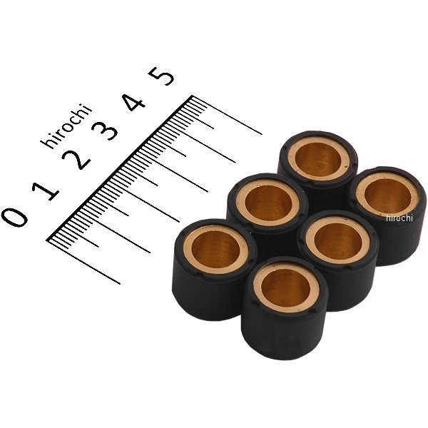 8021 NBS バイクパーツセンター ウエイトローラー ディオ (AF27、AF34、AF35) 7.5g 6個入り