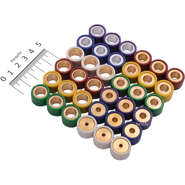 8029 NBS バイクパーツセンター ウエイトローラー セッティングキット スズキ 3g～14g 36個入り