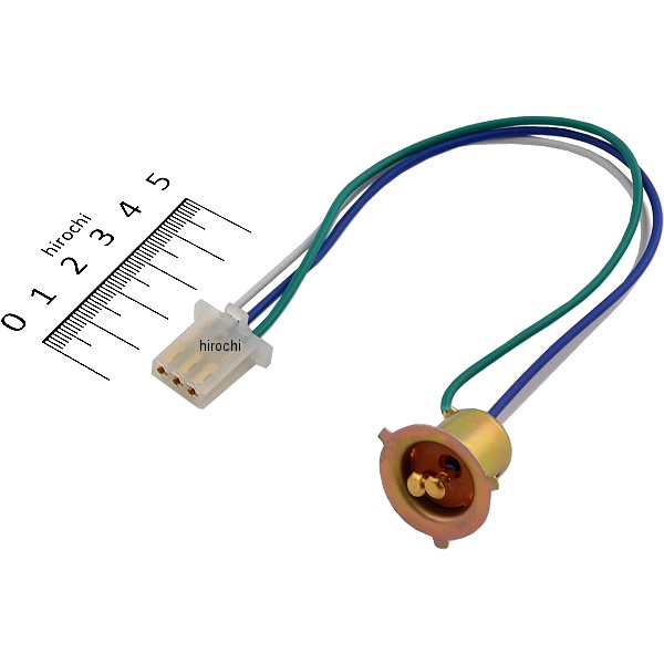 800-0600941 キタコ ヘッドライトソケット ホンダデュアル用 PH-7/T-19 バルブ対応