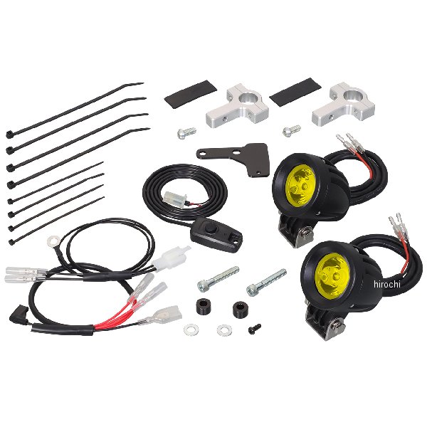 800-0763030 キタコ LEDシャトルビーム セロー250 イエロー