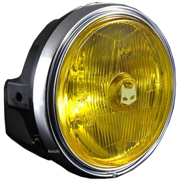 800-8003 マーシャル MARCHAL ヘッドライト 889 ドライビングランプ フルキット 180φ ホンダ車用 CB750F、CBX400F 黄/黒