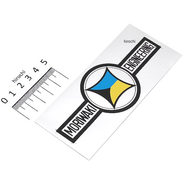 800-802-0500 モリワキ 耐熱トレードマークステッカー シルバー