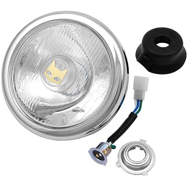 800-8108 マーシャル MARCHAL ヘッドライト 819 ドライビングランプ ASSY 130φ モンキー、ゴリラ、エイプ クリア