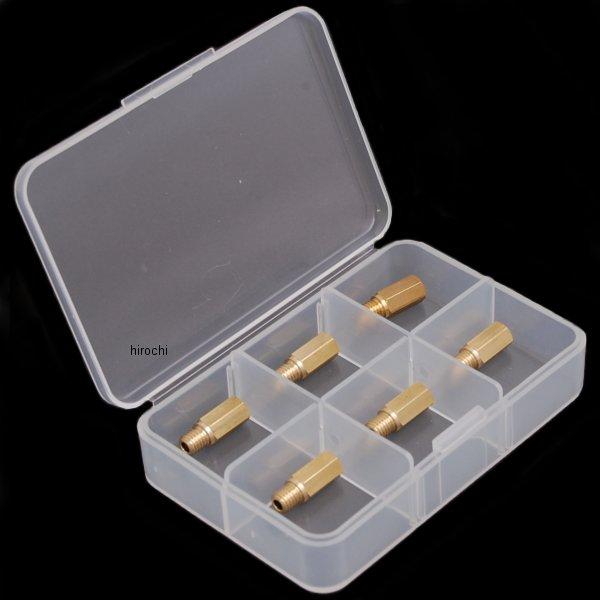 800002-MN-10 シフトアップ KEIHIN PWKタイプ (PE/FCR/PWK) メインジェットセット PWK 6×16.5角