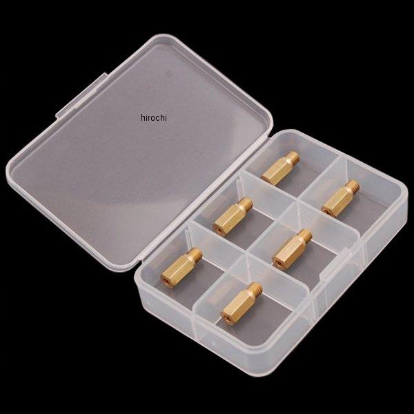 800004-MN-10 シフトアップ KEIHIN PWKタイプ (PE/FCR/PWK) メインジェットセット PWK 6×16.5角