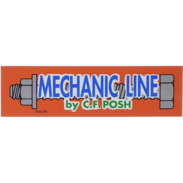 800083 ポッシュ POSH メカニックラインステッカー