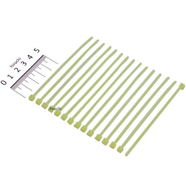 800204 ポッシュ POSH インシュロックタイ S100mm 15本入りセット ホットイエロー