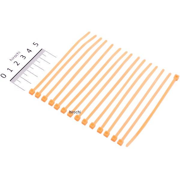 800205 ポッシュ POSH インシュロックタイ S100mm 15本入りセット ホットオレンジ