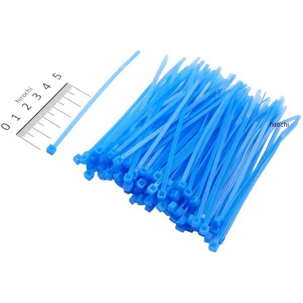 800243 ポッシュ POSH インシュロックタイ S100mm お徳用100本入りセット 青