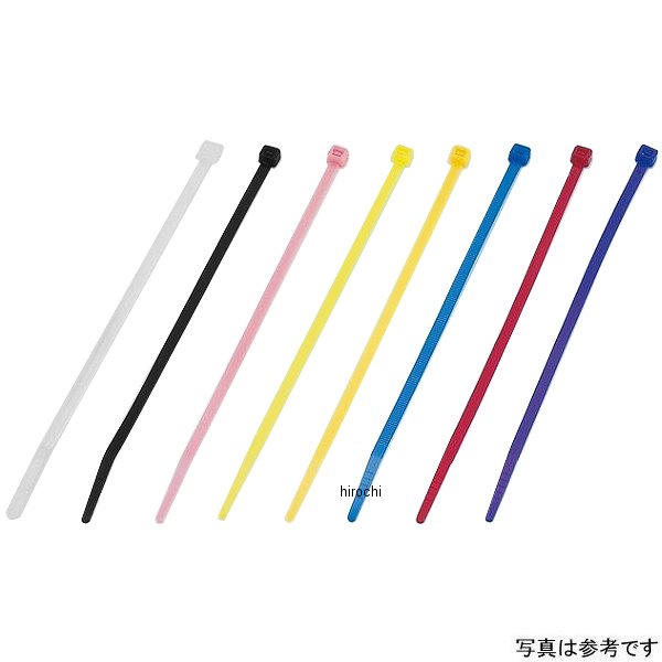 800256 ポッシュ POSH インシュロックタイ M152mm お徳用100本入りセット ホットオレンジ